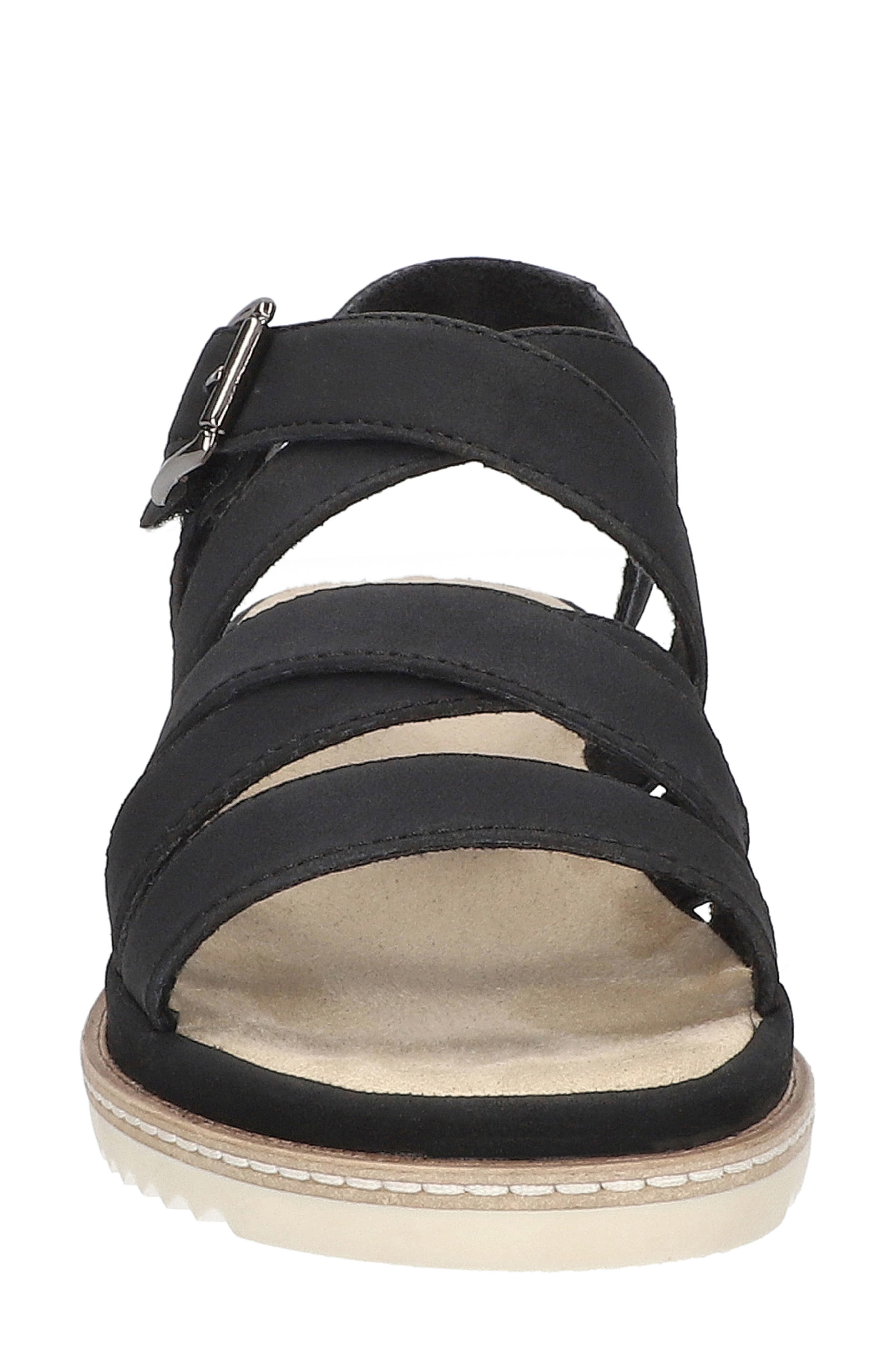 EASY STREET Madeline Slingback Platform Wedge Sandal, Alternate, color, Black