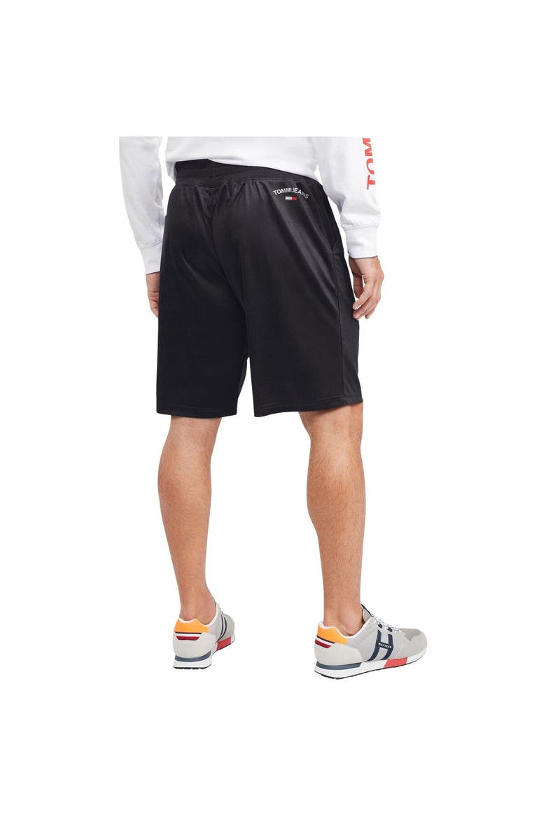 Men's Tommy Jeans Black Miami Heat Mike Mesh Basketball Shorts, Alternate, color, Black