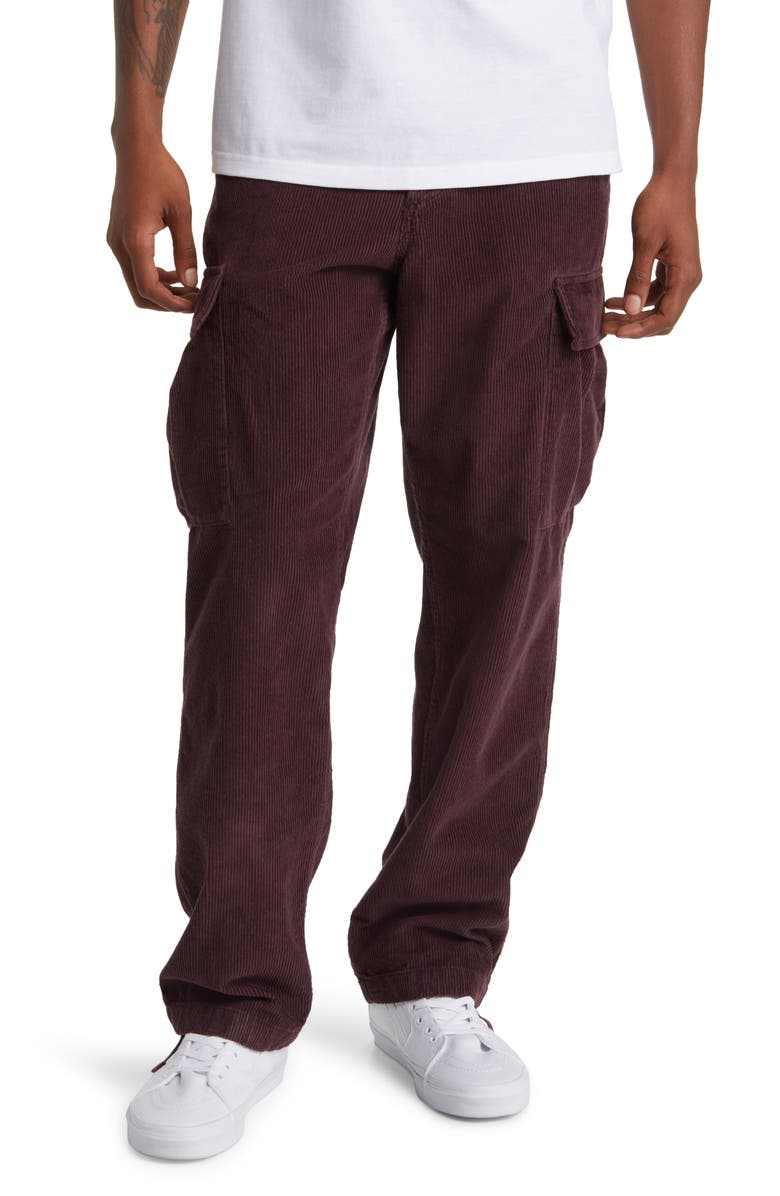 Vans Service Loose Fit Corduroy Cargo Pants, Main, color,