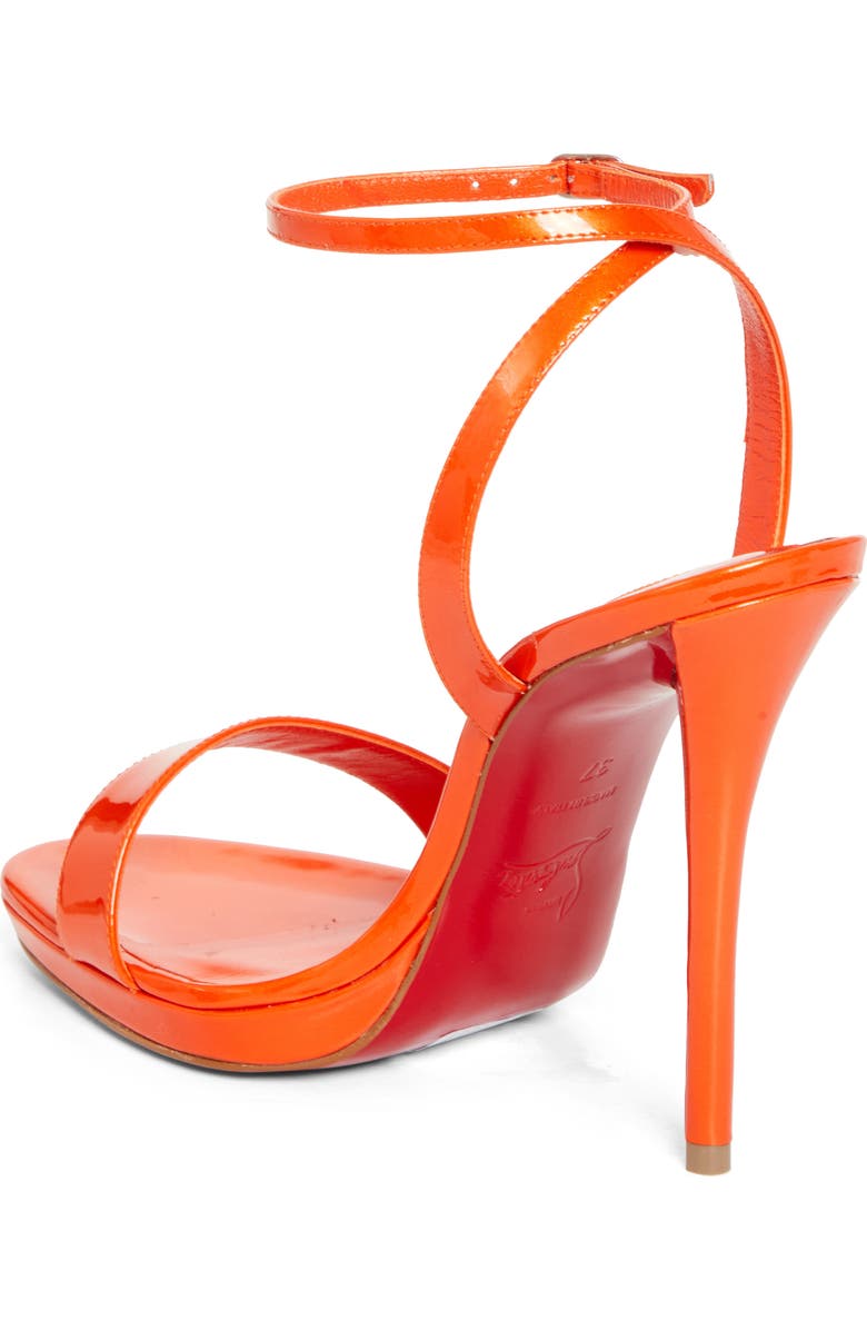 Christian Louboutin Miss Z Queen Sandal, Alternate, color, Magma/ Lin Magma