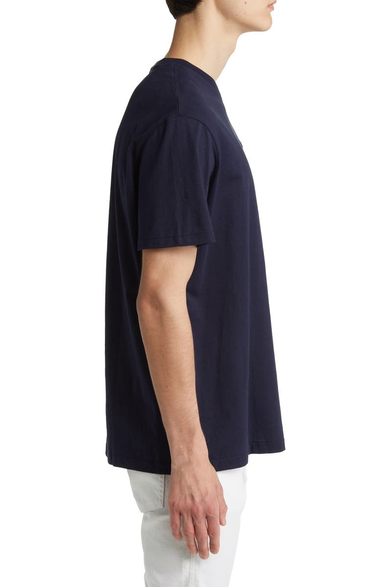 Polo Ralph Lauren Embroidered Logo Crewneck T-Shirt, Alternate, color, Ink