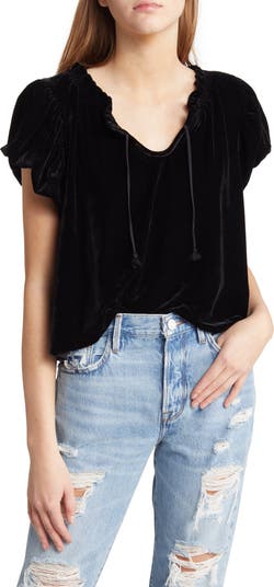 Free People - TERESE VELVET TOP