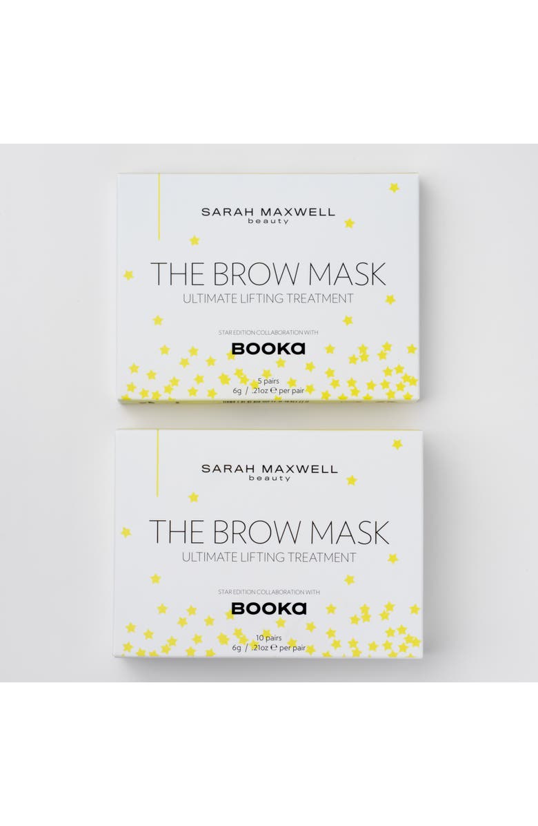 Sarah Maxwell Beauty THE BROW MASK Hydrogel Mask, Main, color, 5-Pack