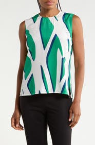 Diane von Furstenberg Jocelyn Silk Jersey Top