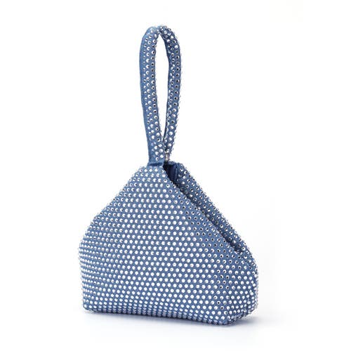 Rhinestone Covered Handle HandBag