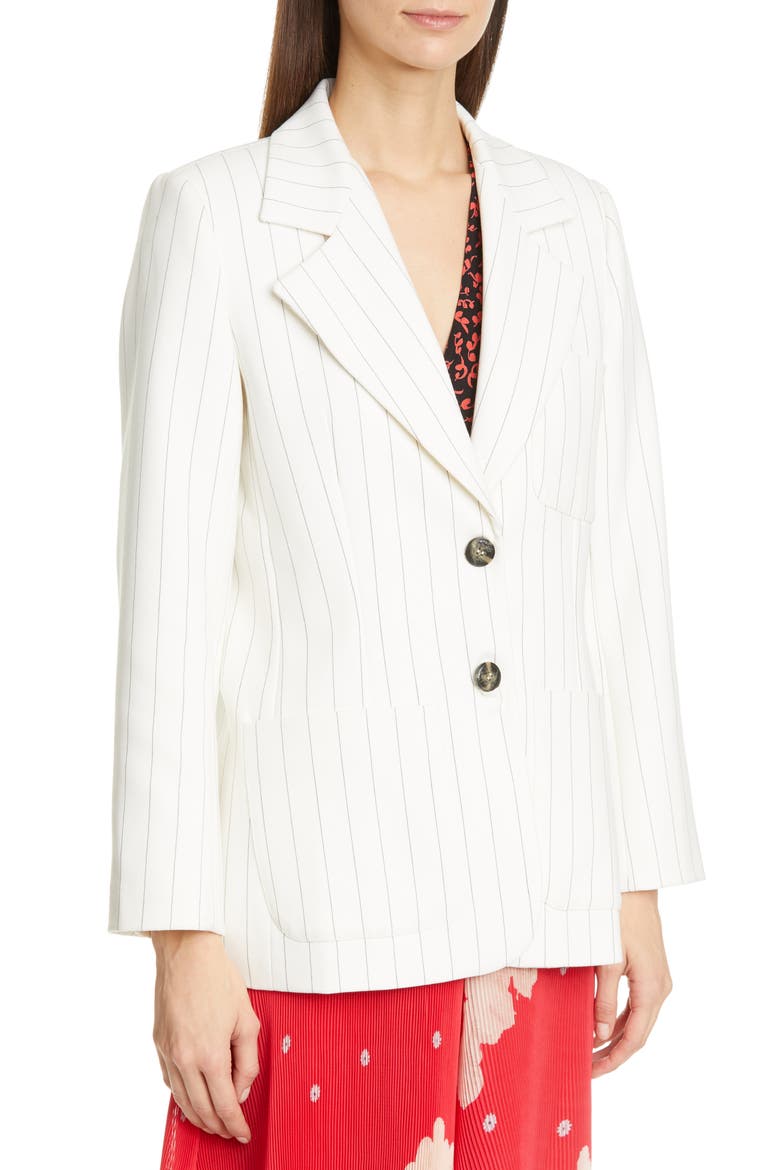 Two-Button Suiting Jacket, Alternate, color, EGRET