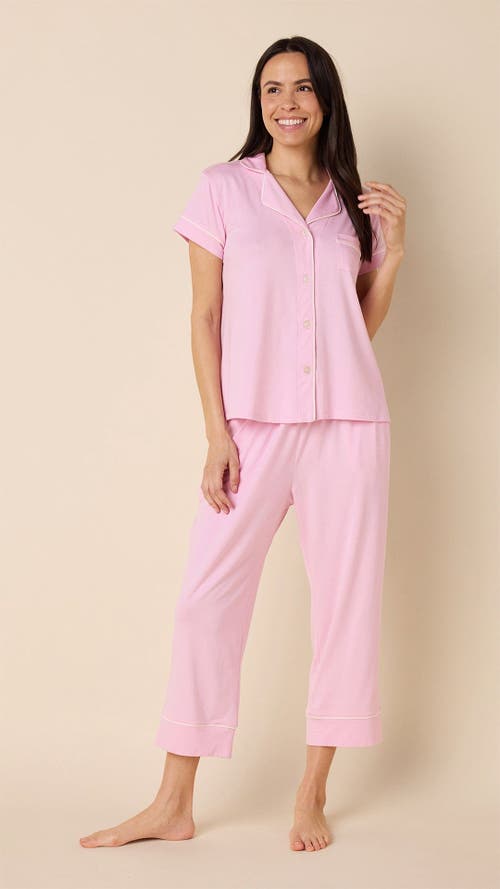 The Cat's Pajamas Pima Knit Capri Set