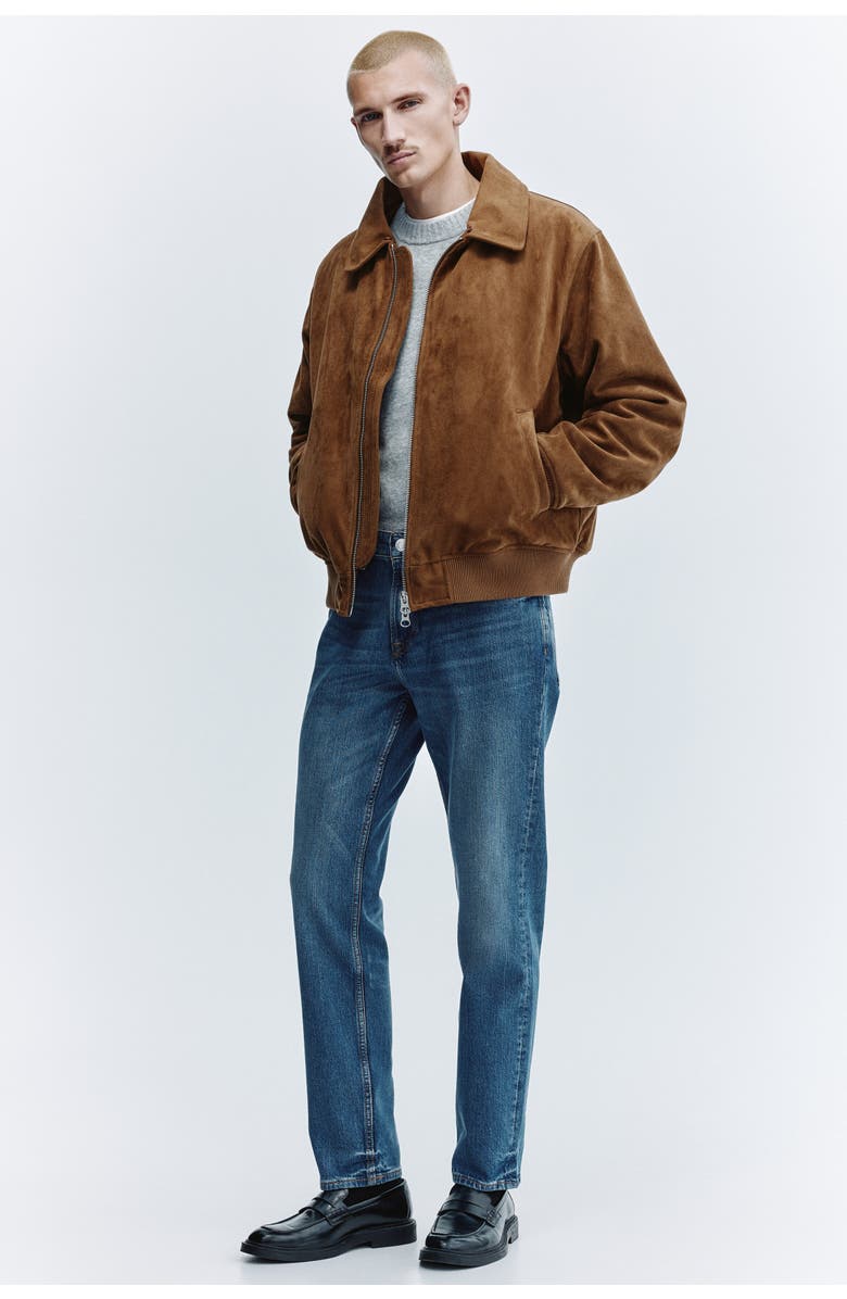 H&M Slim Jeans, Alternate, color, Medium Blue