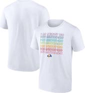 FANATICS Men's Fanatics Branded White Los Angeles Rams City Pride Team T-Shirt