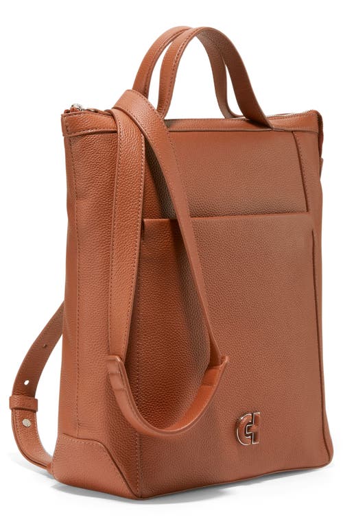 Cole Haan Grand Ambition Small Convertible Backpack In New British Tan