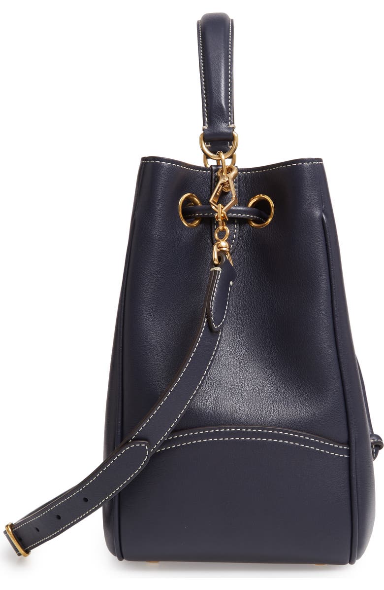 Mulberry Hampstead Silky Calfskin Leather Bucket Bag, Alternate, color,