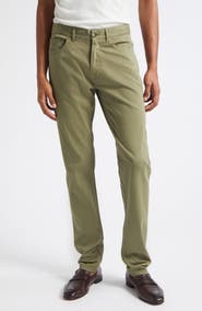 ISAIA Chiaja Cotton and Cashmere Blend Pants