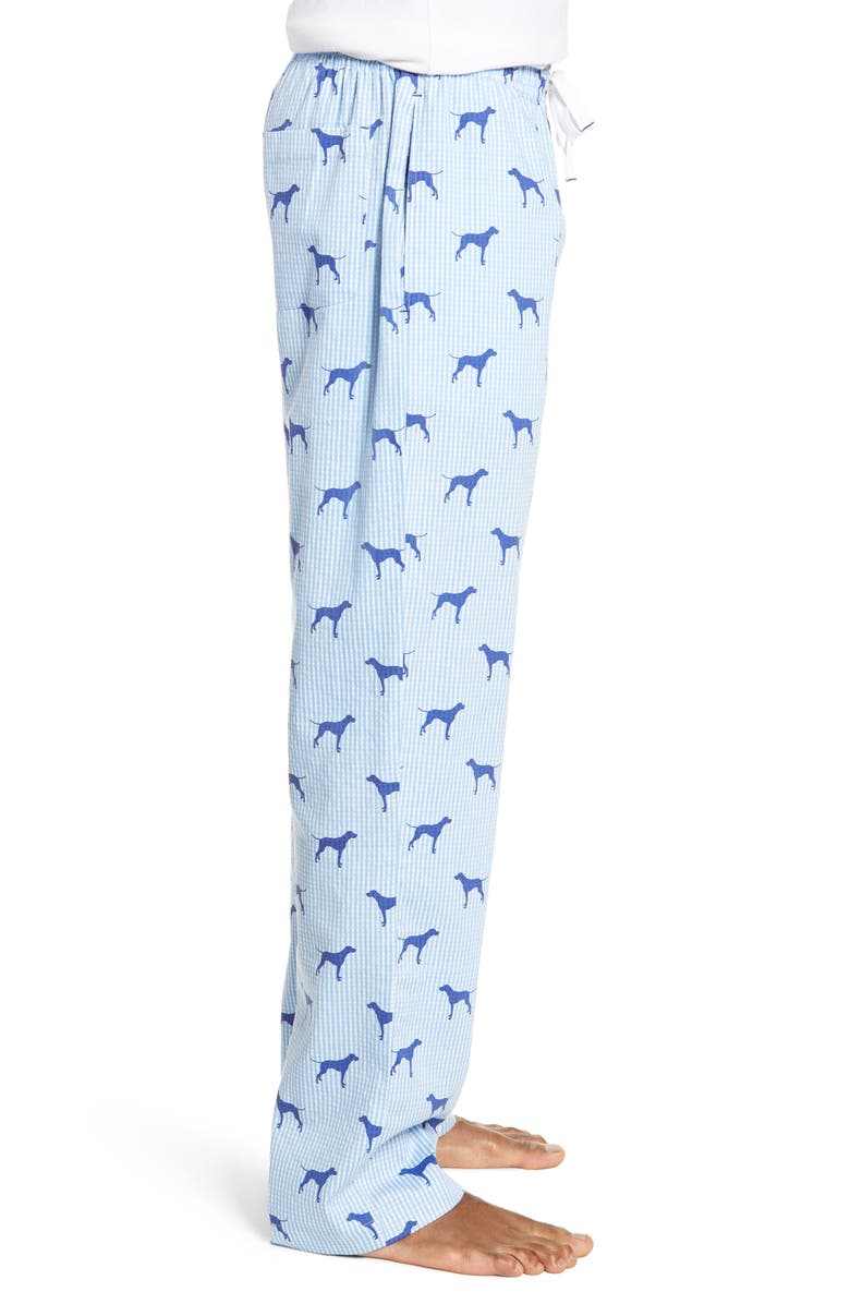 Majestic International Dog Tired Lounge Pants, Alternate, color, 