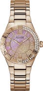 GUESS Sangria Pink Ombré Bracelet Watch, 36mm