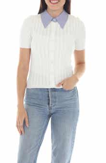 Short Sleeve Knit Top