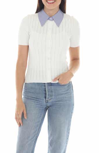 Short Sleeve Knit Top