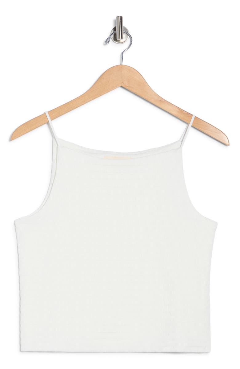 Current/Elliott Ribbed Knit Camisole, Alternate, color, Ivory