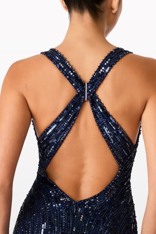 Jenny Packham Luxor Dress In Blue