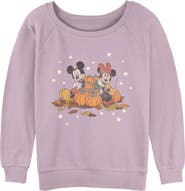 Mickey & Friends Juniors Mickey & Friends Pumpkin Mice Sweatshirt