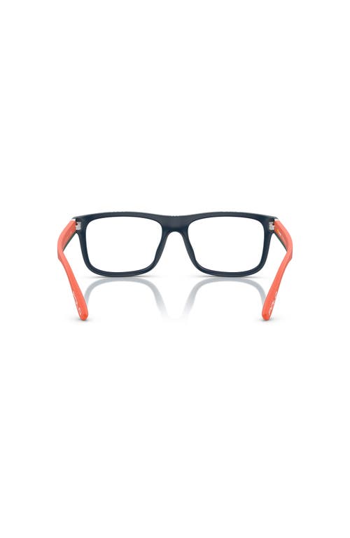Polo Ralph Lauren 54mm Rectangle Optical Glasses In Burgundy