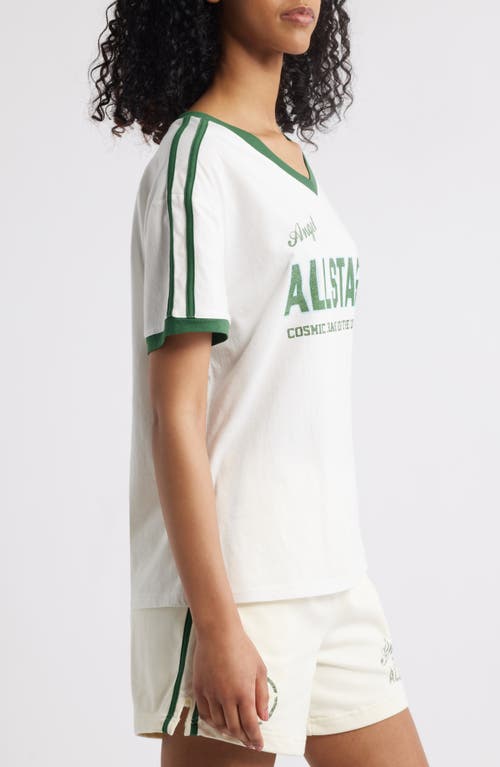 Shop The Mayfair Group Angel All-stars Cotton Graphic Baseball T-shirt