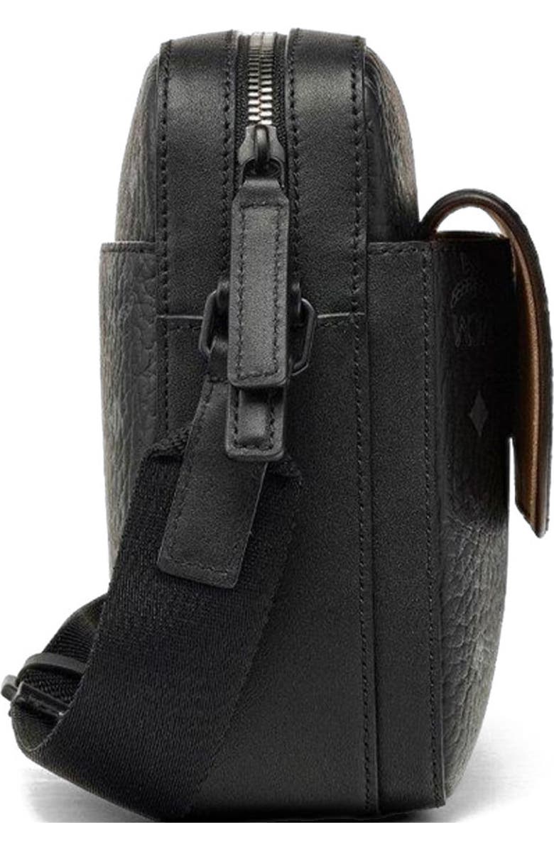 MCM Aren Messenger Bag in Visetos, Alternate, color,