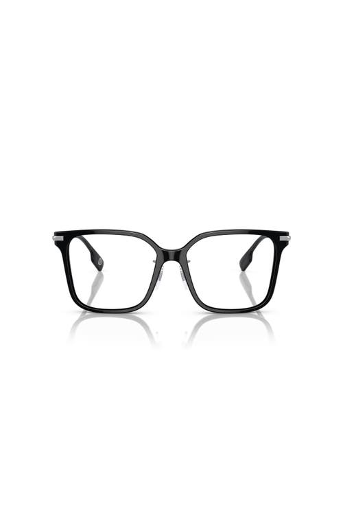 Burberry 54mm Square Optical Glasses In Black