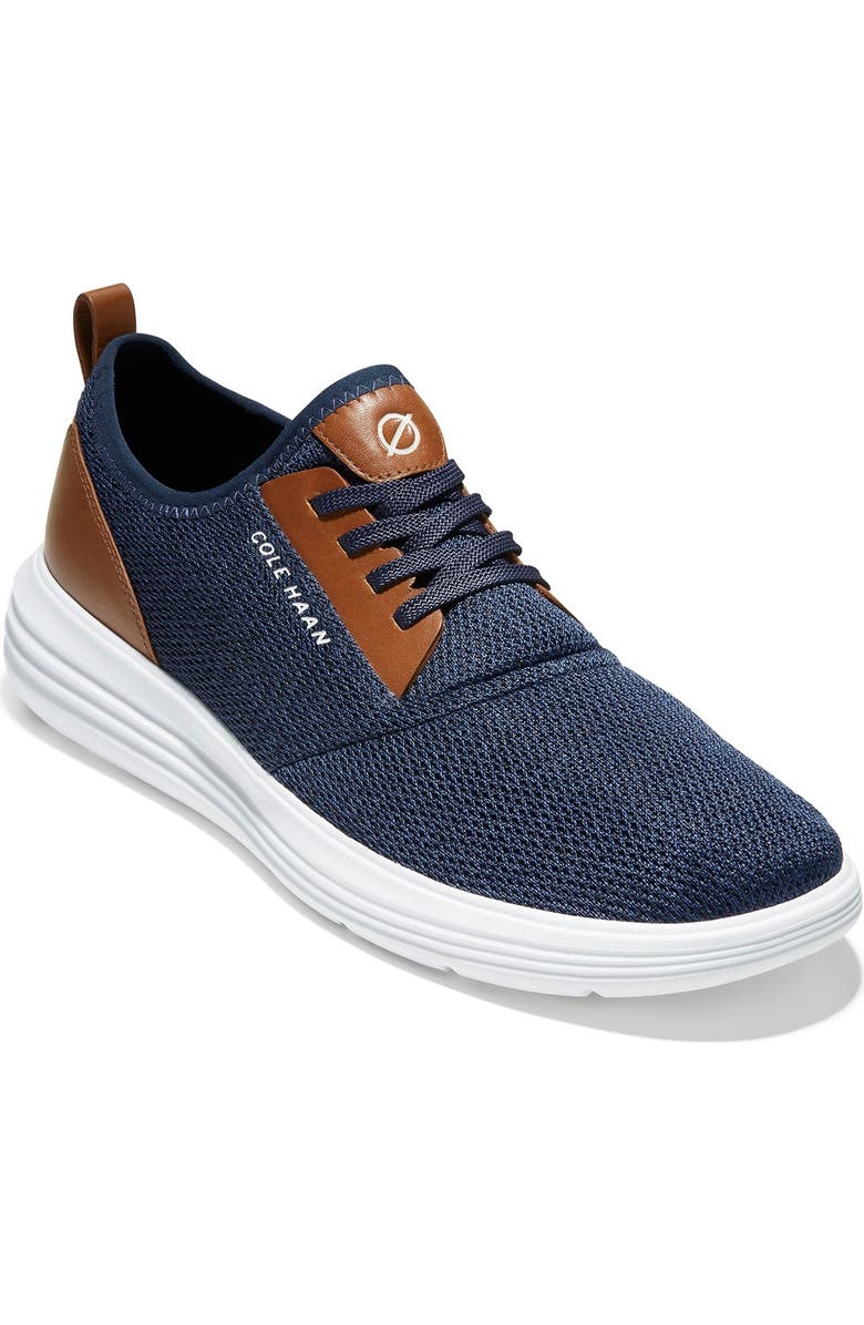 Cole Haan Grandsport Journey Knit Sneaker, Main, color, Nvy Ink/Op