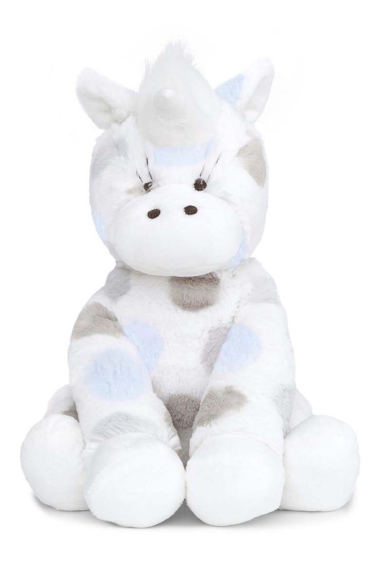 Luxe Plush Little Unicorn Stuffed Animal, Main, color, BLUE