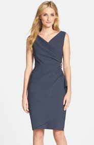 Alex Evenings Contour Collection Side Ruched Cocktail Dress