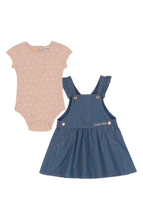 Ribbed Bodysuit & Dress Set (Baby)