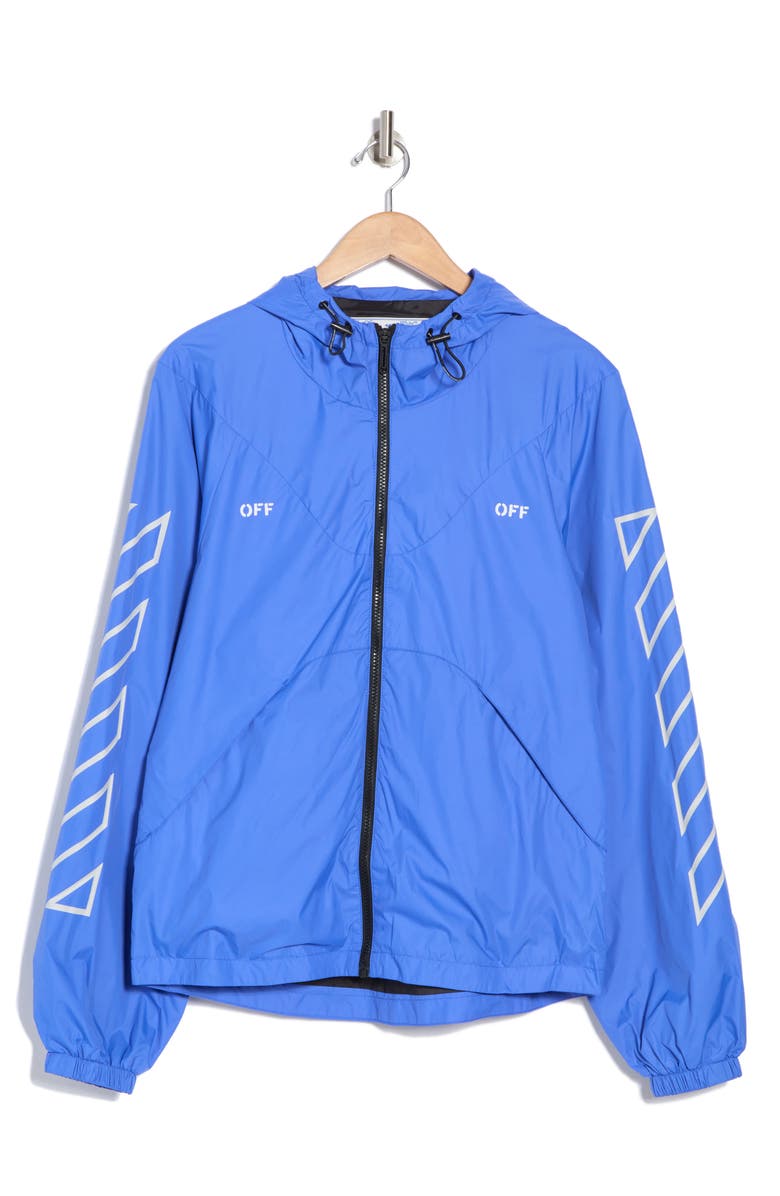 Off-White Quilted Jacket, Alternate, color,