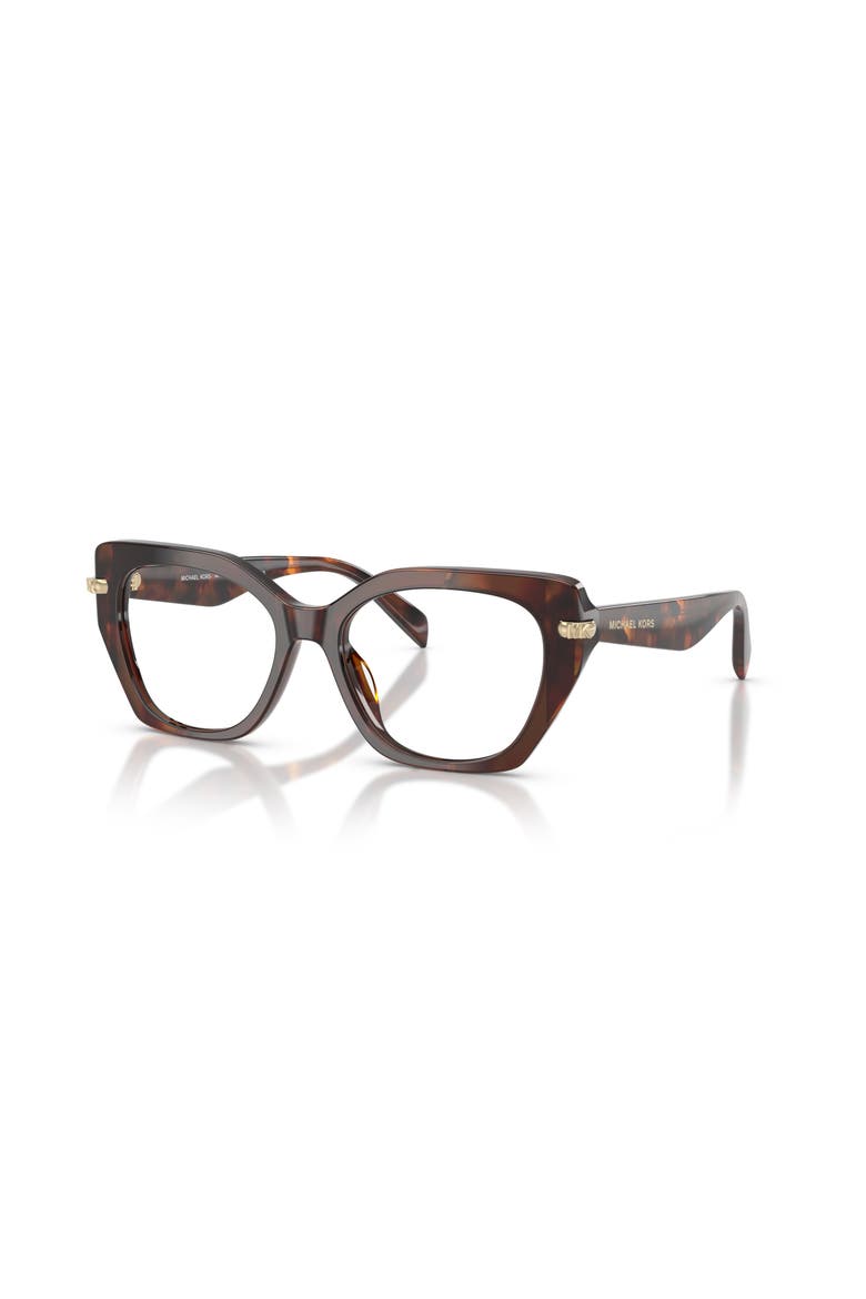 53mm Irregular optical glasses, Main, color, Tortoise
