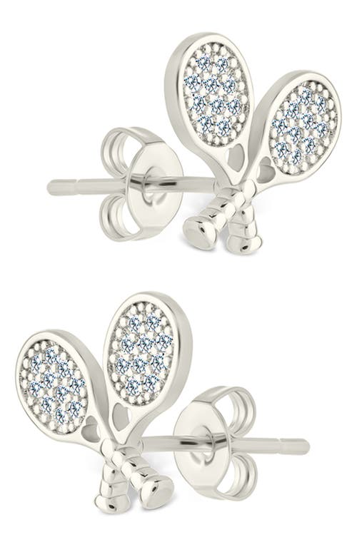 Sterling Forever Game Set Match Stud Earrings