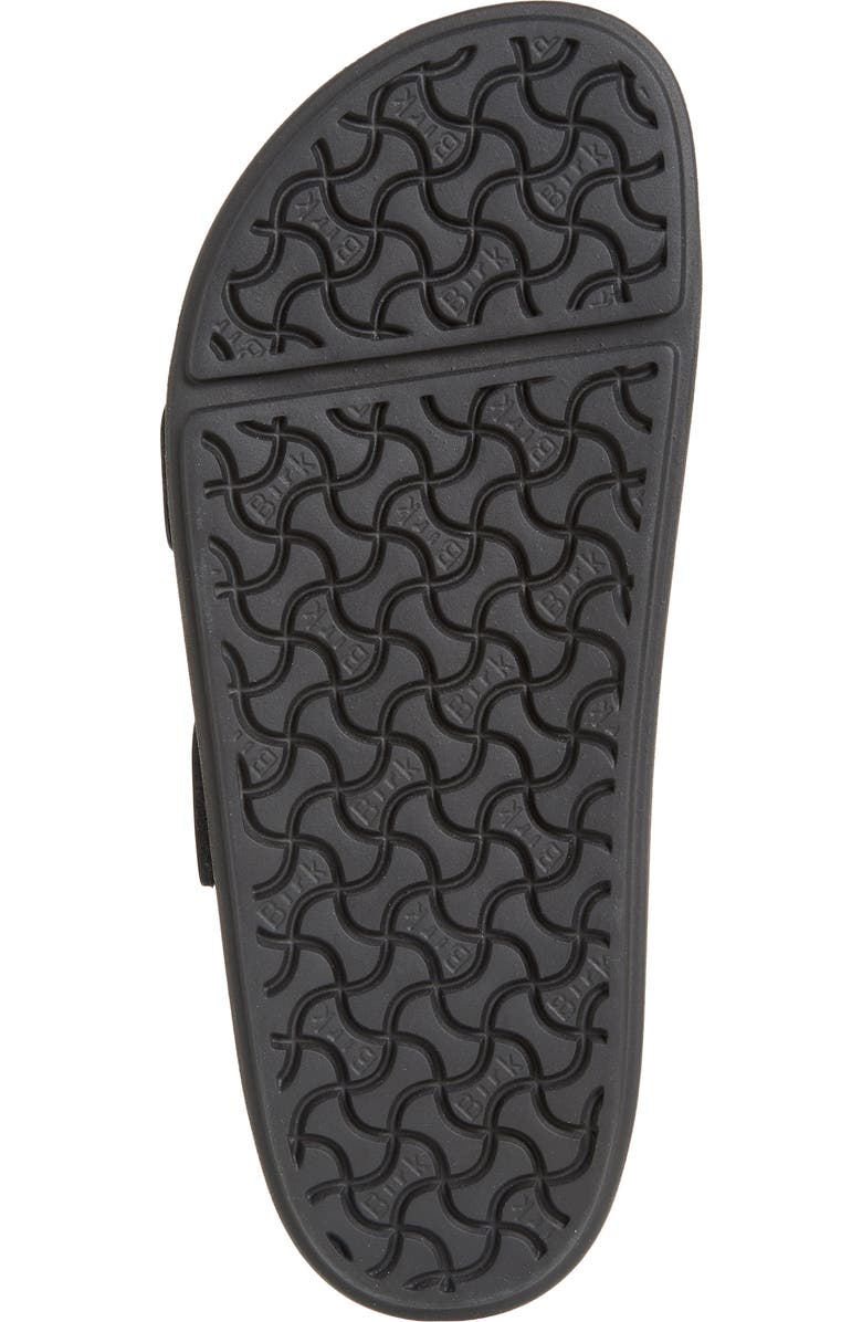 Birkenstock Arizona Droplet Buckle Slide Sandal, Alternate, color, High Shine Black