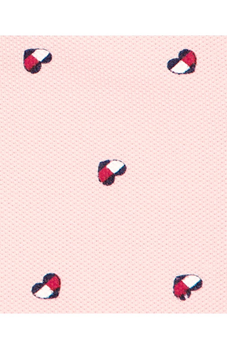 Tommy Hilfiger Tommy Heart Logo Polo & Skirt Set, Alternate, color, 