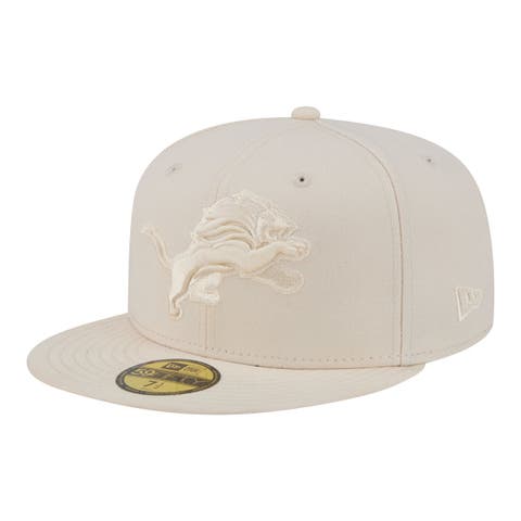 Men's New Era Cream Detroit Lions Color Pack 59FIFTY Fitted Hat
