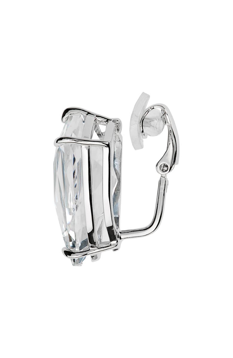 Swarovski Mesmera Single Elongated Crystal Clip Earring, Alternate, color, 