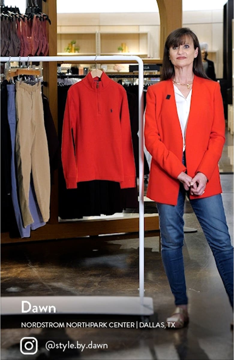 Kids' Estate Rib Half Zip Pullover, sales video thumbnail