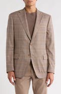 Samuelsohn Brown Plaid Sport Coat