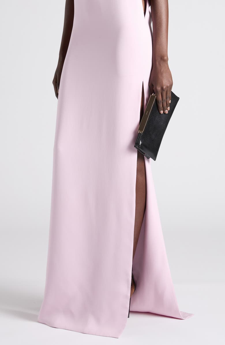 TOM FORD Supple Grained Leather Clutch, Alternate, color, 1N001 Black