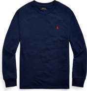 Polo Ralph Lauren Kids' Long Sleeve Cotton Jersey T-Shirt