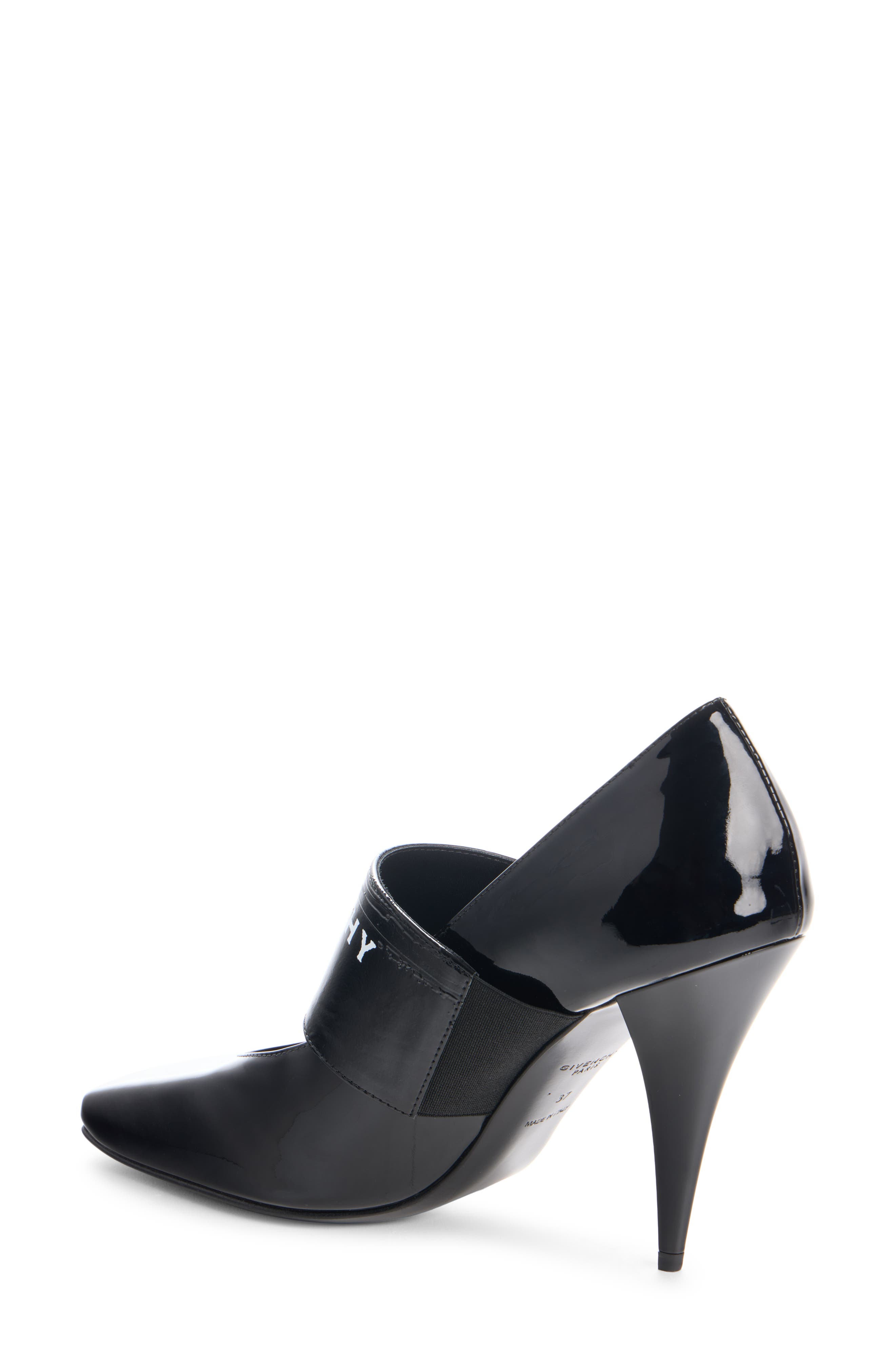 Givenchy Logo Square Toe Mary Jane Pump, Alternate, color, Black