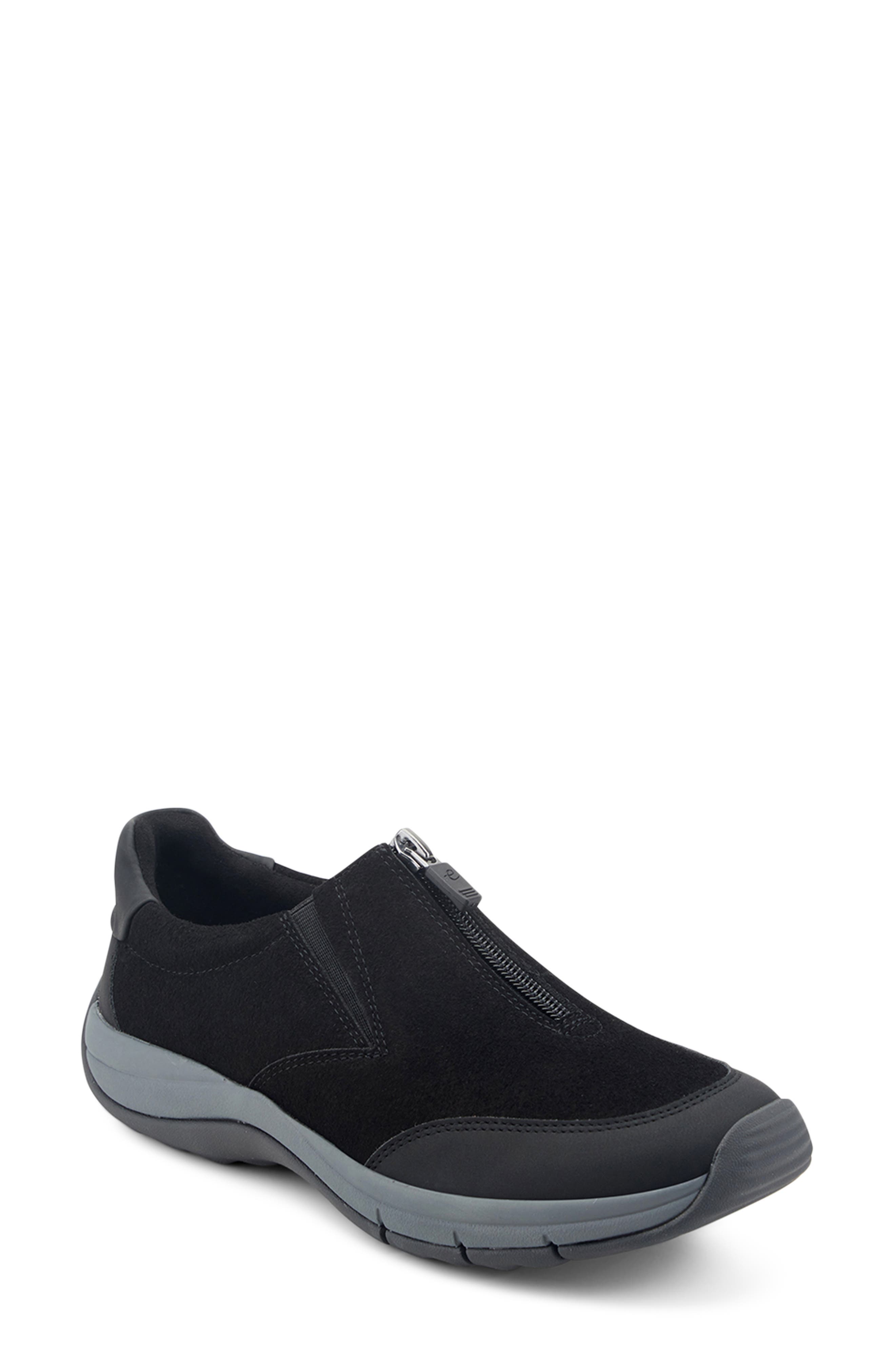Brynlee Sneaker, Main, color, BLACK