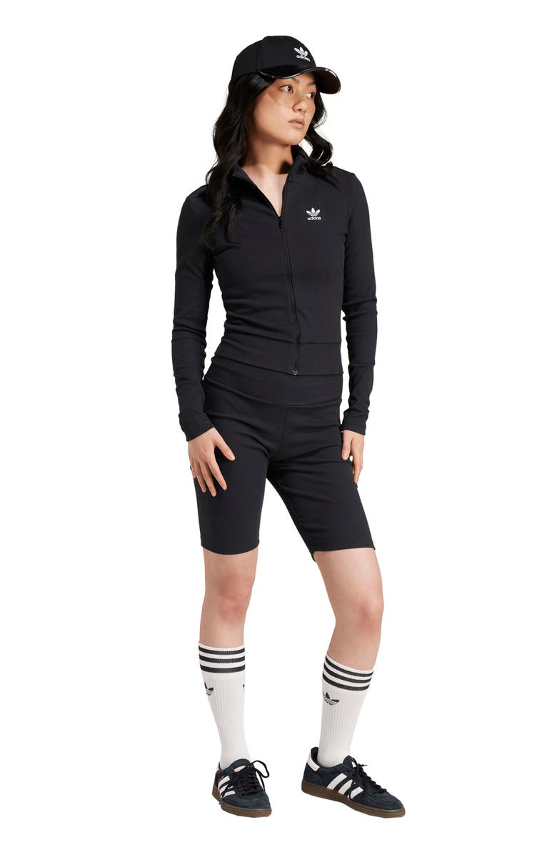 adidas Trefoil Essentials Rib Track Jacket, Alternate, color,