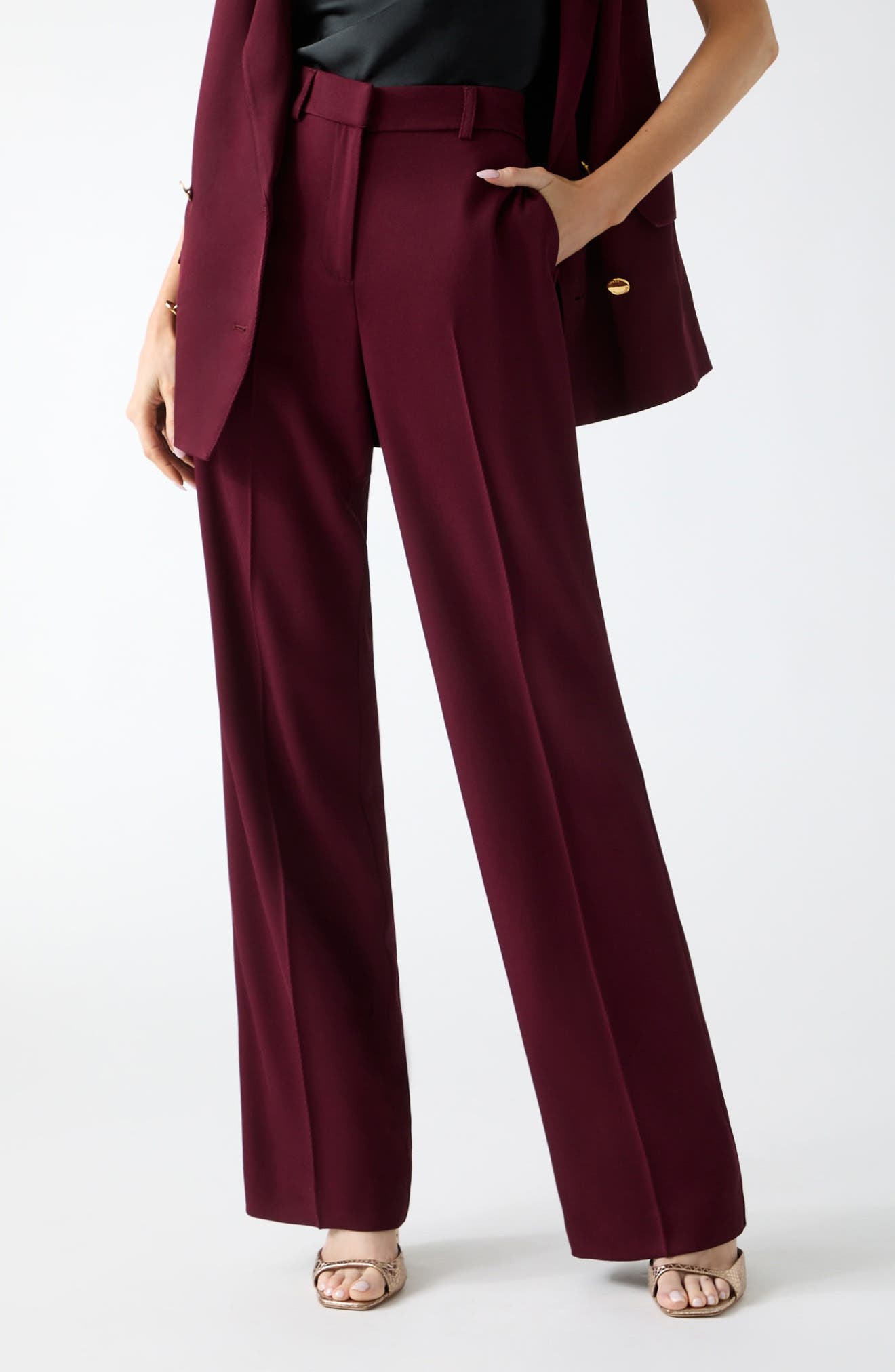 selected BURGUNDY