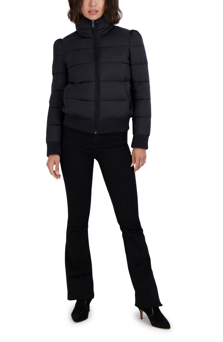 Tahari Cole Hooded Puffer Jacket, Alternate, color, 