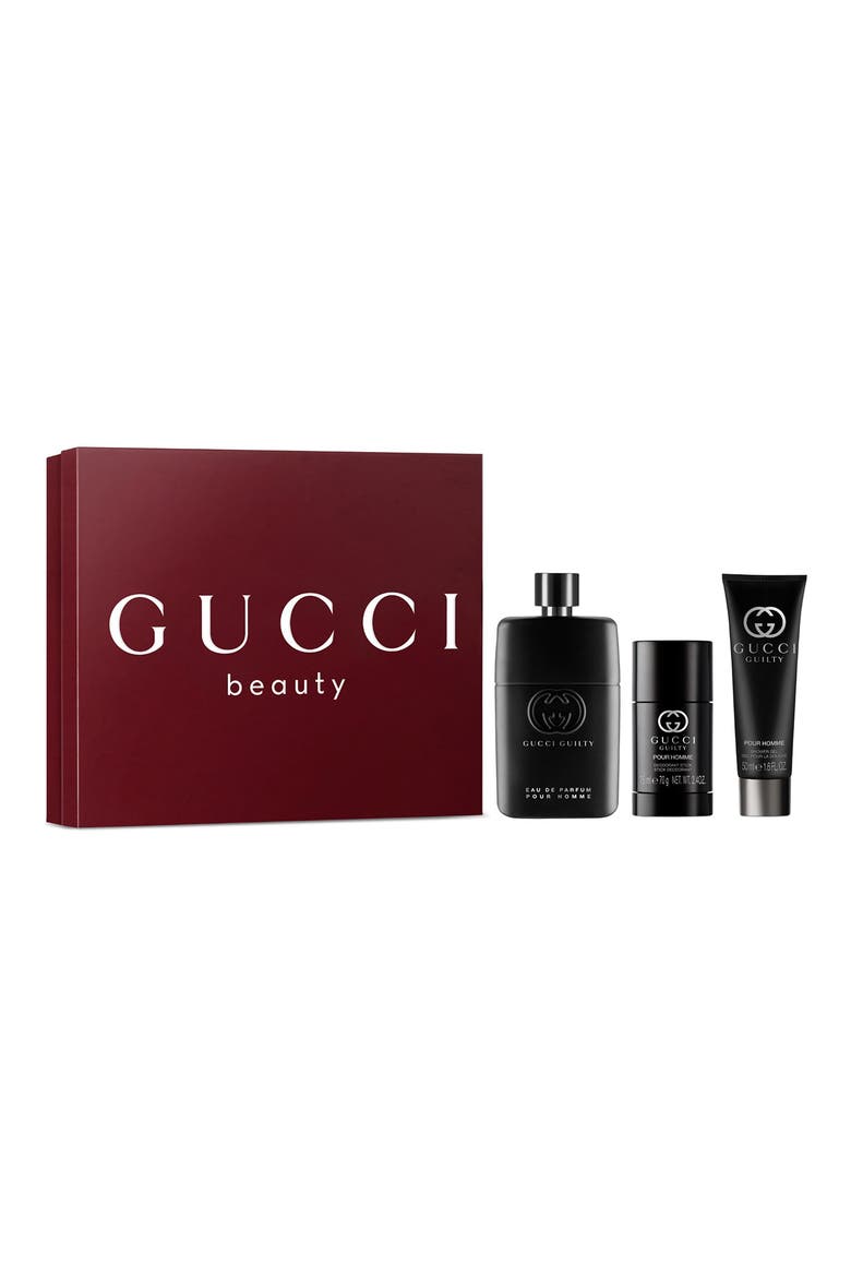 Guilty Pour Homme Eau de Parfum Gift Set $200 Value, Main, color, NO COLOR