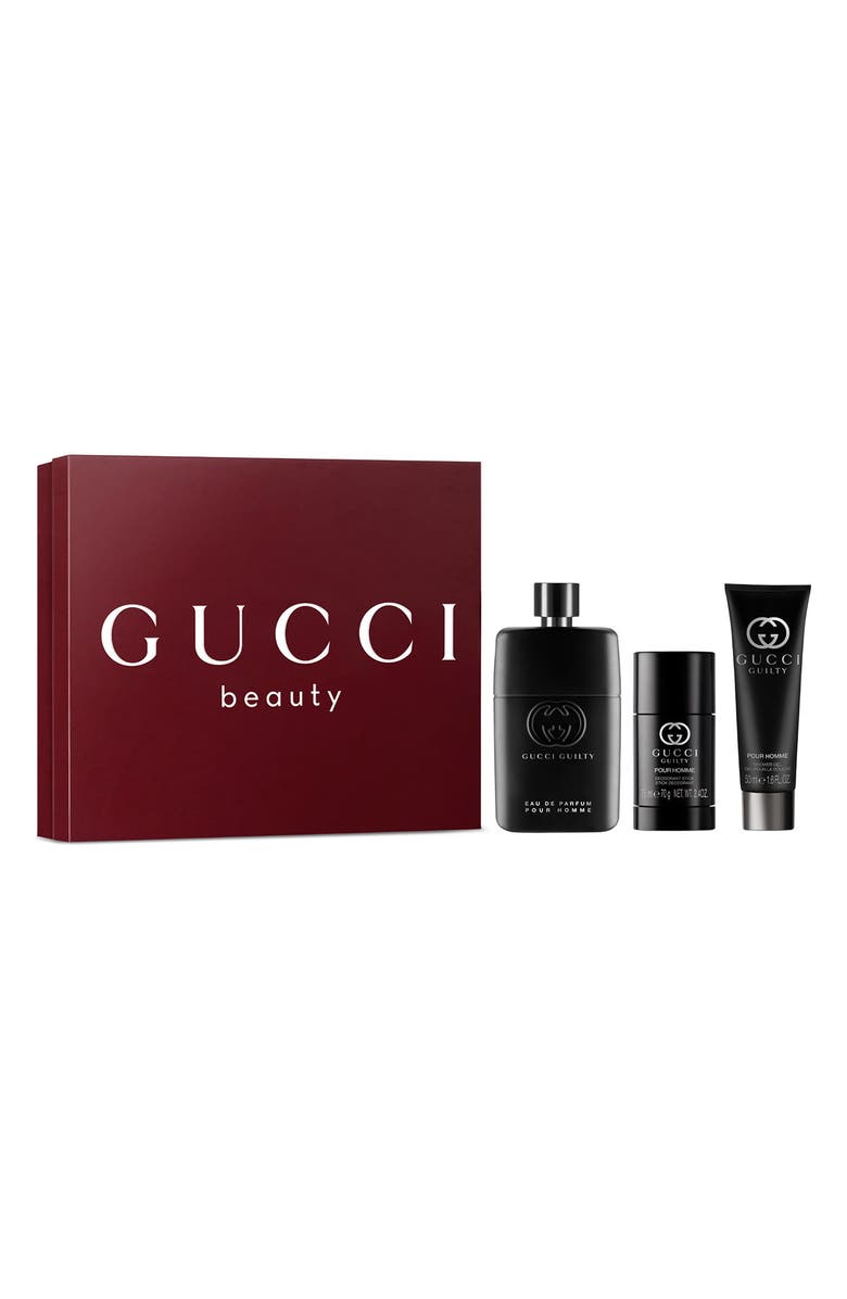 Gucci Guilty Pour Homme Eau de Parfum Gift Set $200 Value, Main, color, 
