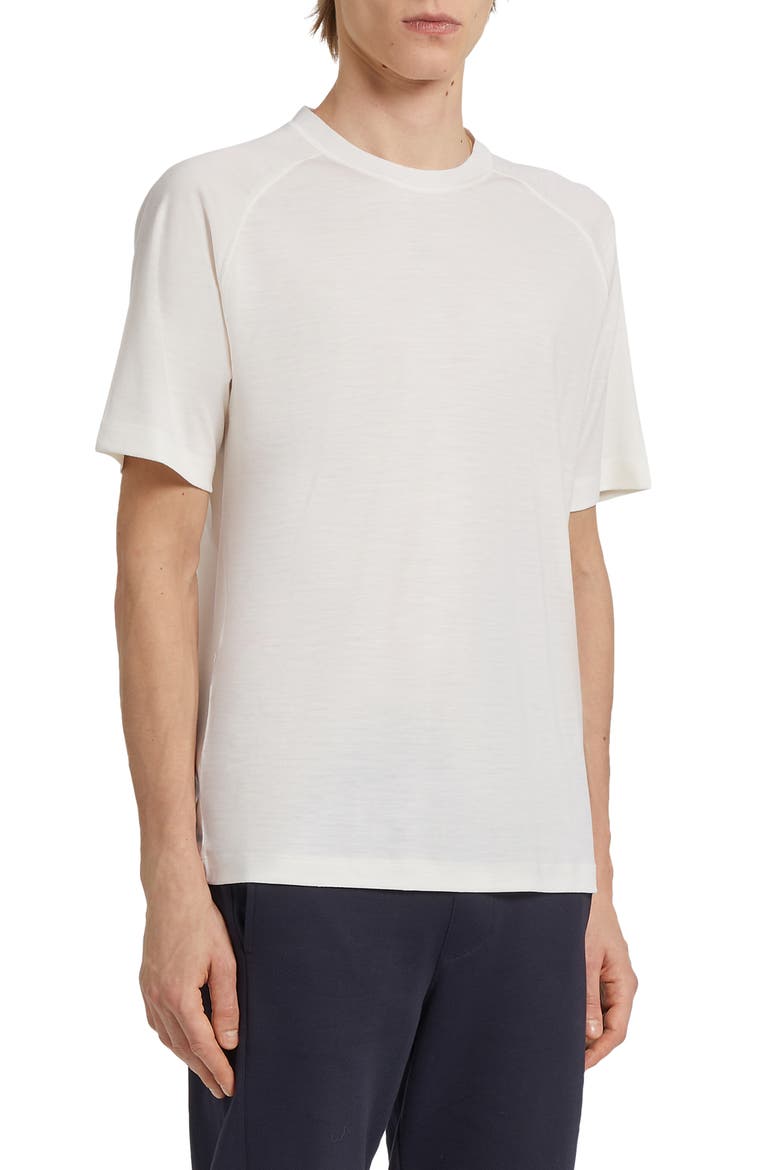 High Performance™ Wool Top, Main, color, WHITE